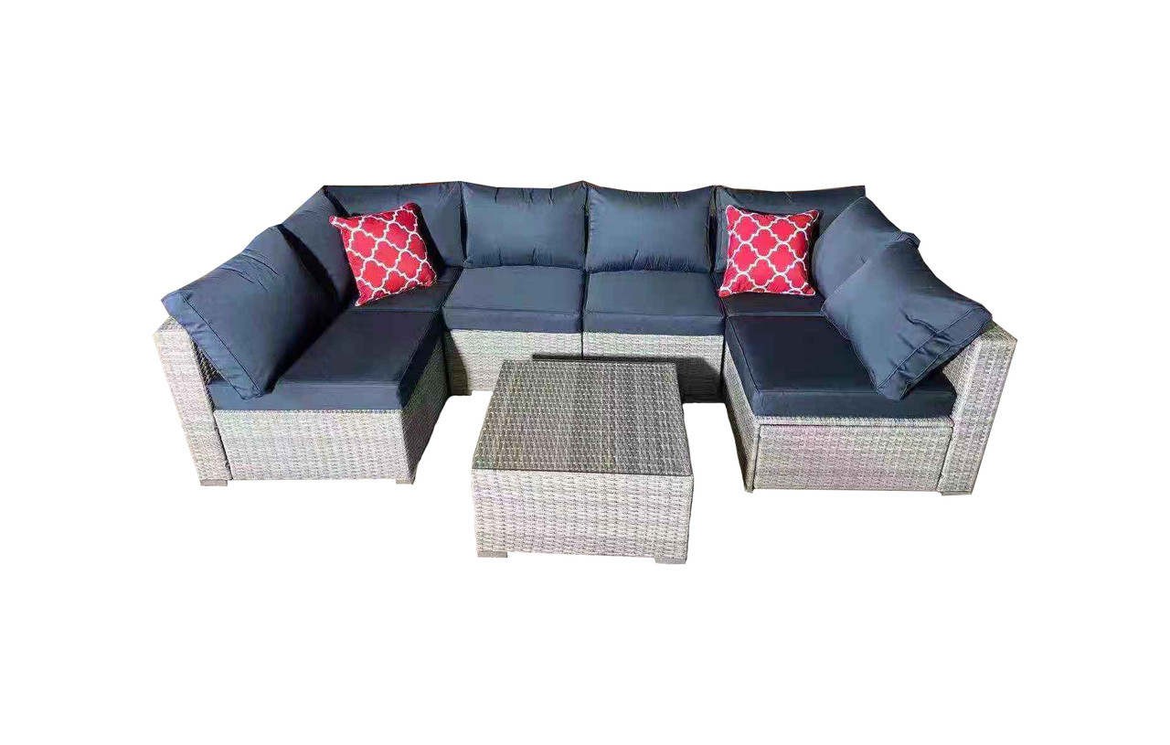 Комплект мебели журнальный "Дублин" (серый) - фото 2 - id-p92705551