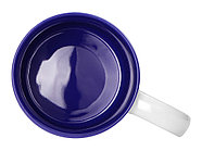 Кружка Sublime Color XL для сублимации 440мл, белый/синий, фото 3