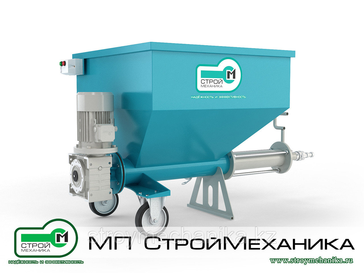 Винтовой растворонасос СОСНА СО 75.500 (500 л), фото 1