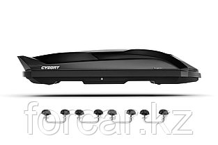 Автобокс Cybort Inception 480 л. черный глянец 206х86х40, фото 3