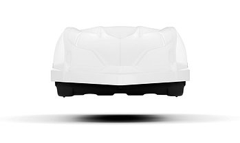 Автобокс Cybort Inception 480 л. белый глянец 206х86х40, фото 2
