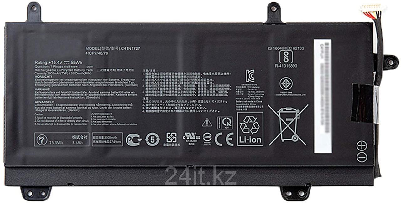 Аккумулятор C41N1727 для ноутбука Asus 15.4V 55Wh / 3605mAh Оригинал