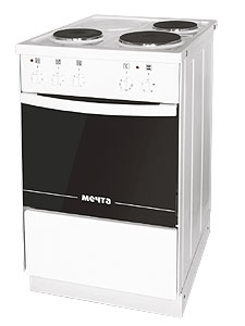 Плита электрическая Мечта-341Ч 3конф.5,3кВт,духовка48л,85х50х60см