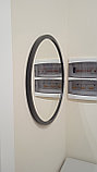 Argoblack, Зеркало круглое в черной раме МДФ, d= 600 мм, фото 3