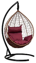 Подвесное кресло-кокон SEVILLA горячий шоколад, фото 3