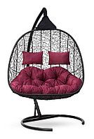 Подвесное кресло-кокон SEVILLA TWIN черное