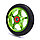 Колеса для трюкового самоката металлические диаметр 110 мм ABEC 9 зеленые, фото 7