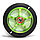 Колеса для трюкового самоката металлические диаметр 110 мм ABEC 9 зеленые, фото 2