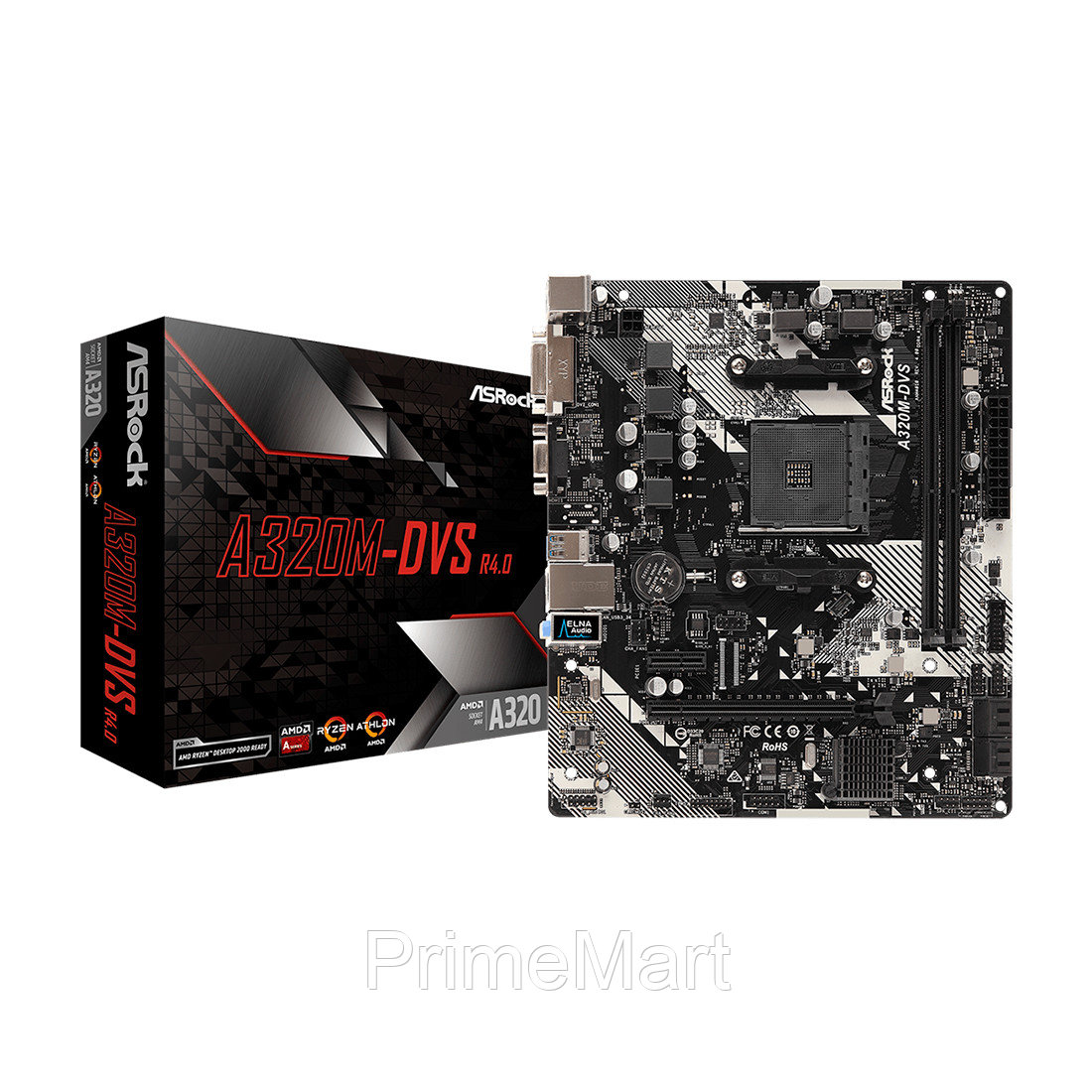 Материнская плата ASRock A320M-DVS R4.0