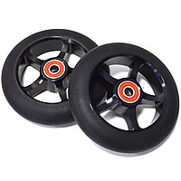 Колеса для трюкового самоката металлические диаметр 110 мм ABEC 7 черные