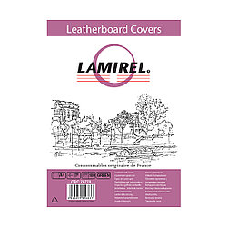 Обложки Lamirel Delta A4 LA-78770, картонные, с тиснением под кожу , цвет: зеленый, 230г/м², 100шт