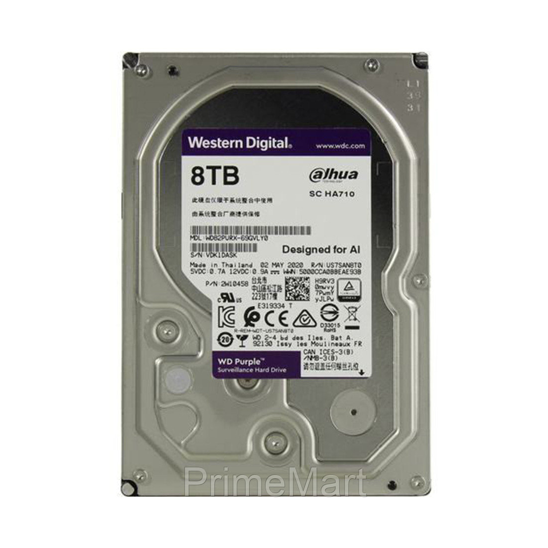 Жесткий диск Dahua WD82PURX HDD 8Tb
