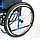 Кресло-коляска инвалидная механическая 512AE-41 повышенной грузоподъемности, фото 9