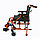 Кресло-коляска инвалидная механическая 514A-1 повышенной грузоподъемности, фото 3