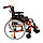 Кресло-коляска инвалидная механическая 514A-1 повышенной грузоподъемности, фото 2