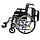 Кресло-коляска инвалидная механическая 514A-4 повышенной грузоподъемности, фото 2