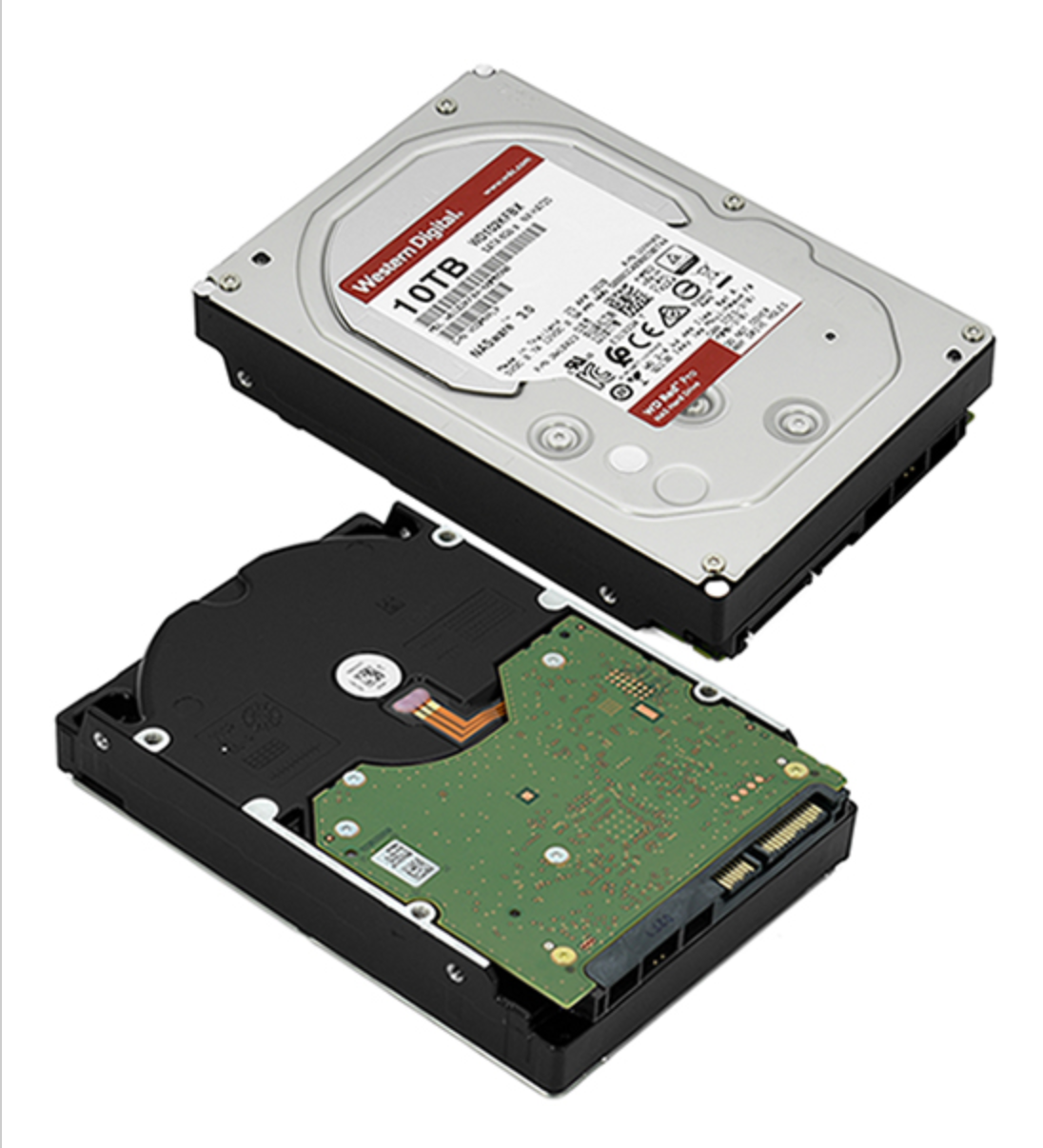 HDD SATA 10000 GB Western Digital Red Pro WD102KFBX, 7200rpm, 256MB cache, SATA 6 Gb/s