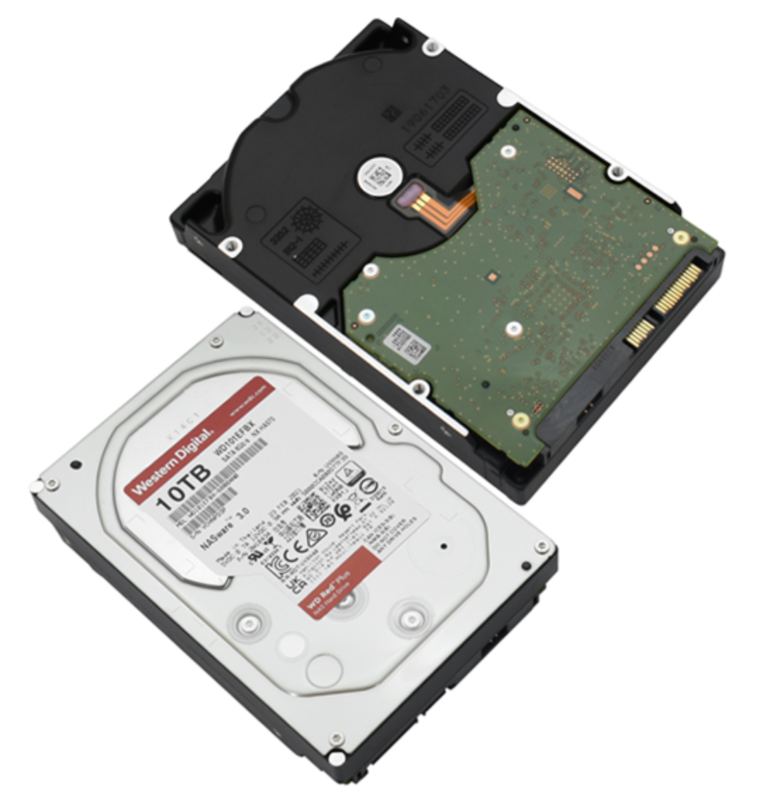 HDD SATA 10000 GB Western Digital Red WD101EFBX, 7200rpm, 256MB cache, SATA 6 Gb/s