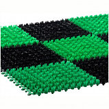 Коврик входной Vortex "Травка", размер 420*560 мм, черно-зеленый, фото 2