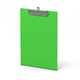Планшет А4 формата Erich Krause Neon, с верхним прижимом, зеленый, фото 2