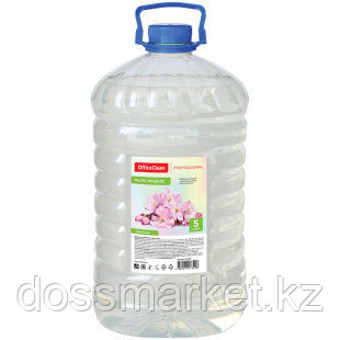 Жидкое мыло OfficeClean Professional "Цветочное", прозрачное, 5 л, ПЭТ
