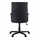 Кресло для персонала Helmi HL-M03 "Referent", экокожа, черное, фото 4