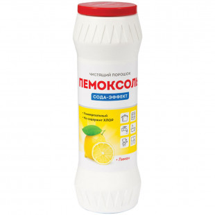 Чистящий порошок универсальный OfficeClean Пемоксоль "Лимон. Сода-эффект", 400 гр