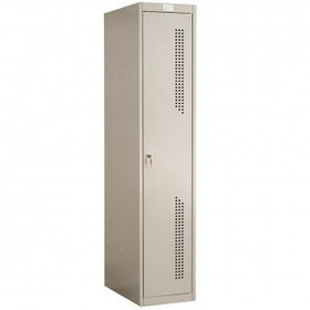 Шкаф индивидуальный Промет "Nobilis NLH-01", антивандальный, 1 секция, 360*590*1900 мм, серый