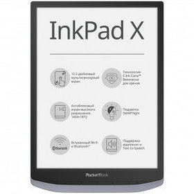 Электронная книга PocketBook InkPad X, серая