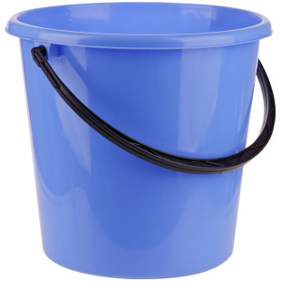 Ведро пластиковое OfficeClean, 12 литров, пищевой, голубое - фото 1 - id-p91531181