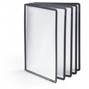 Комплект демо-панелей Durable, А4, черная рамка, 5 шт/упак - фото 3 - id-p91525186