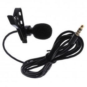 Микрофон петличный Ritmix RCM-101, 1,2 м, черный