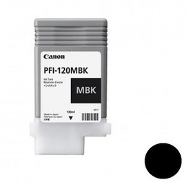 Картридж оригинальный Canon PFI-120MBK imagePROGRAF TM-200/205/300/305, матовый черный, 130 мл