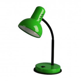 Светильник настольный "НТ 2077А", на подставке, гибкая стойка, зеленый весенний