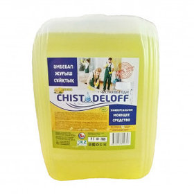 Универсальное моющее средство Chistodeloff Econom "Лимон", 5000 мл