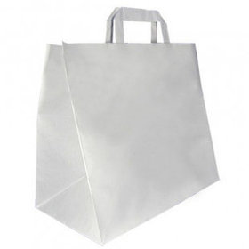 Пакет-сумка бумажная, прочная, размер 32*37 см