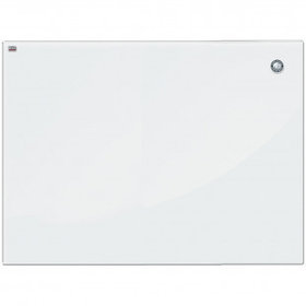 Доска стеклянная магнитно-маркерная 2х3 "Office", размер 60*80 см, белая, 6 магнитиков