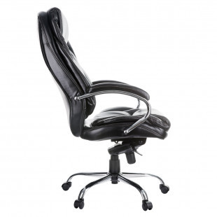 Кресло для руководителя Helmi HL-ES07 "Resolution", экокожа, черное - фото 3 - id-p91527591