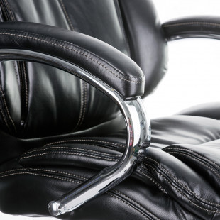 Кресло для руководителя Helmi HL-ES07 "Resolution", экокожа, черное - фото 6 - id-p91527591
