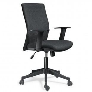 Кресло для персонала CUBIC GTR ZT-24, ткань, черное