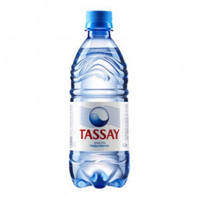 Вода негазированная питьевая "Tassay", 0,5 л