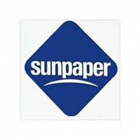 Салфетки Sunpaper, 1-слойные, 90 шт., размер листа 24*24 см, белые