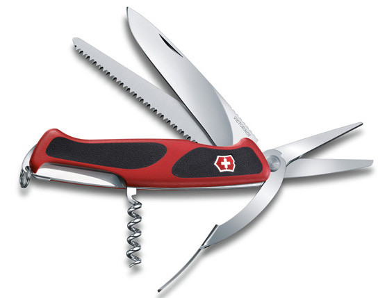 Нож VICTORINOX RangerGrip 71 130мм 6 функции R 18111