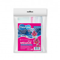 Мешок для стирки белья Clear Line, размер 40*50 см, белый