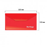 Папка-конверт с кнопкой Berlingo, С6, 180 мкм, ассорти, фото 2