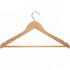 Вешалка для одежды TZLine, деревянная