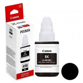 Чернила Canon INK GI-490 BK для PIXMA G1400/2400/3400, черные, 135 мл