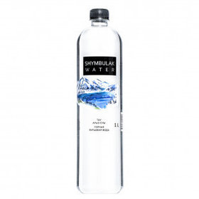 Вода негазированная питьевая "Shymbulak Water", 1 л