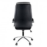 Кресло для руководителя Helmi HL-E01 "Inari", экокожа, черно-серое, фото 4