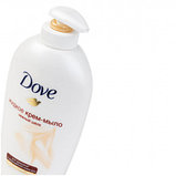 Жидкое крем-мыло Dove "Нежный шелк", с дозатором, 250 мл, фото 3